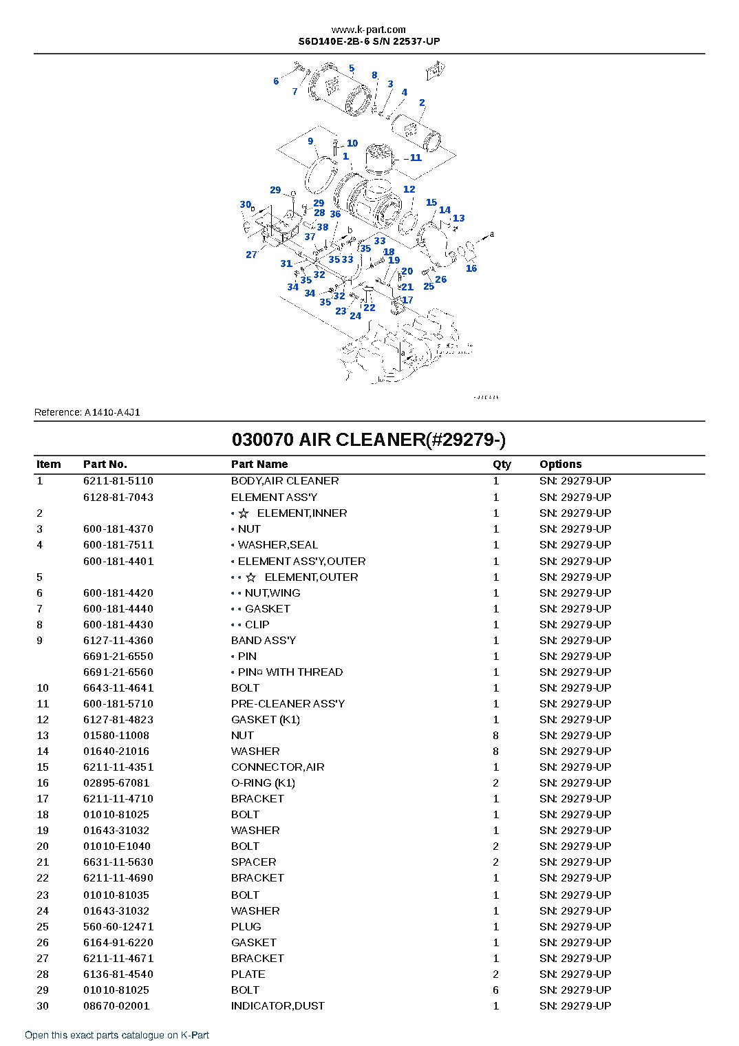 S6D140E-2B-6 S/N 22537-UP – sample page 9 S6D140E-2B-6 S/N 22537-UP – sample page 9