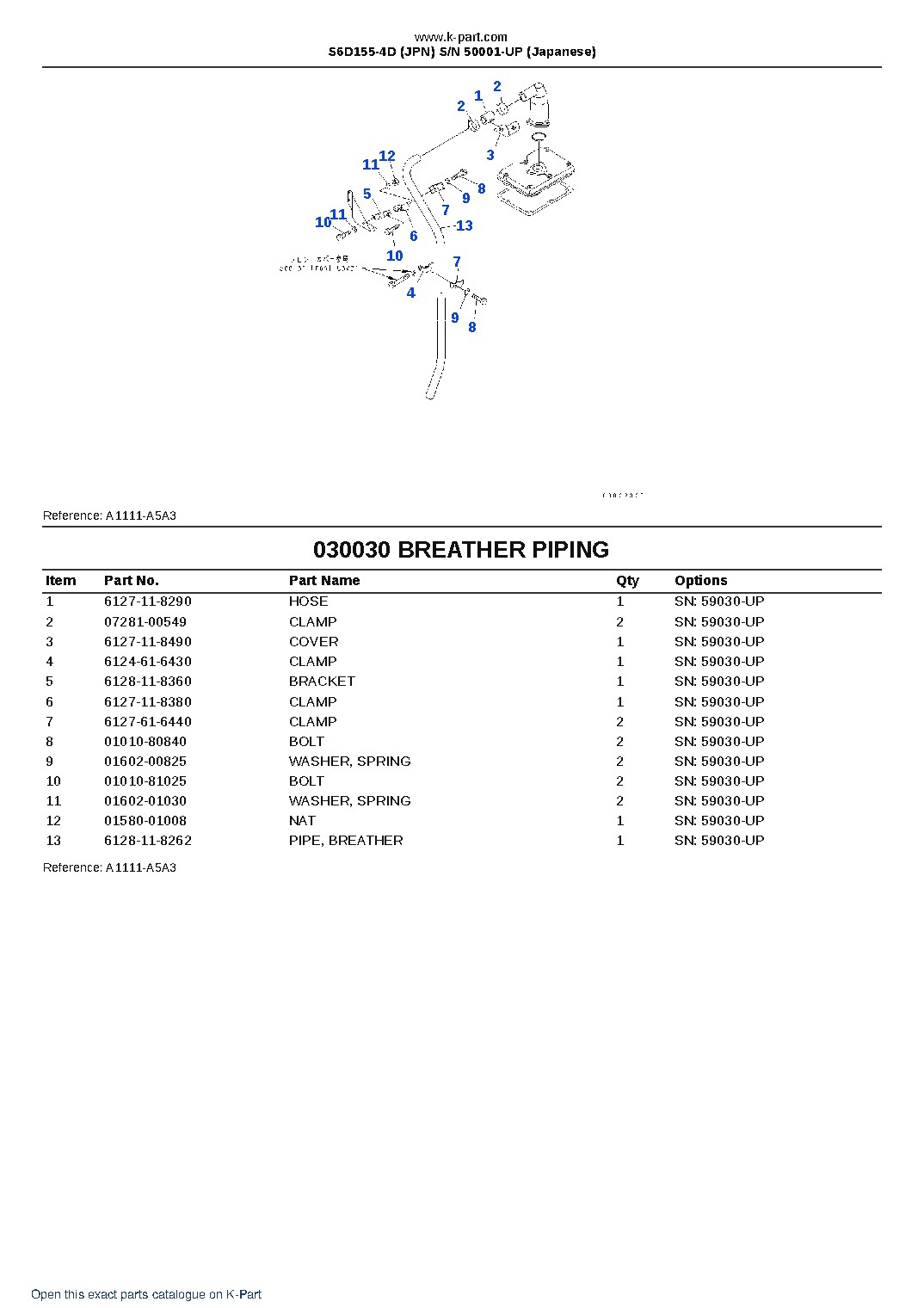 S6D155-4D (JPN)  S/N 50001-UP (Japanese) – sample page 4