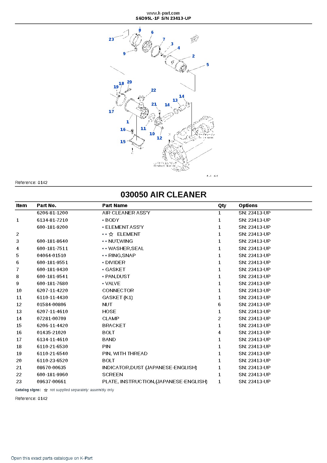 S6D95L-1F S/N 23413-UP – sample page 5 S6D95L-1F S/N 23413-UP – sample page 5