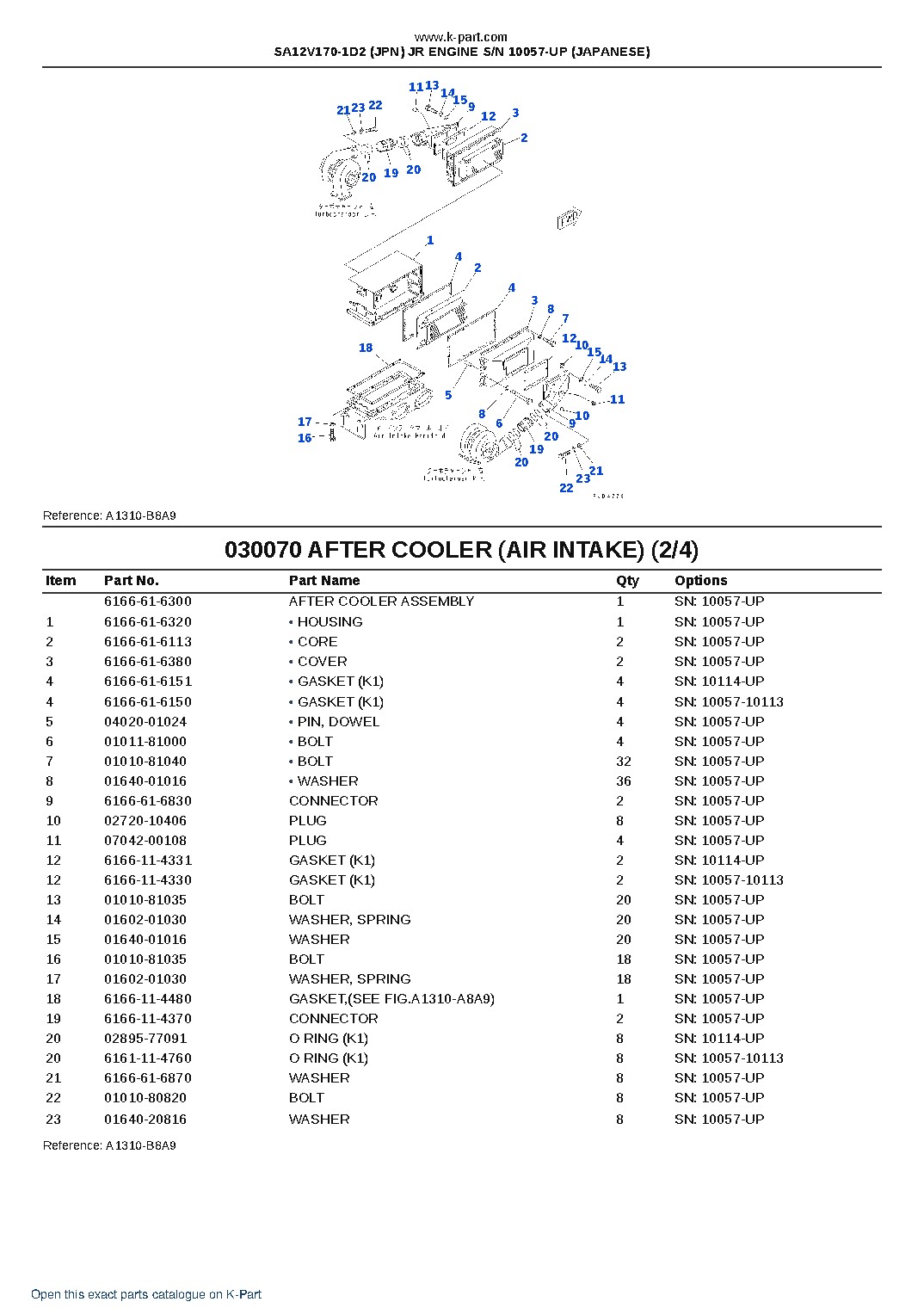 SA12V170-1D2 (JPN) JR ENGINE S/N 10057-UP (JAPANESE) – sample page 10