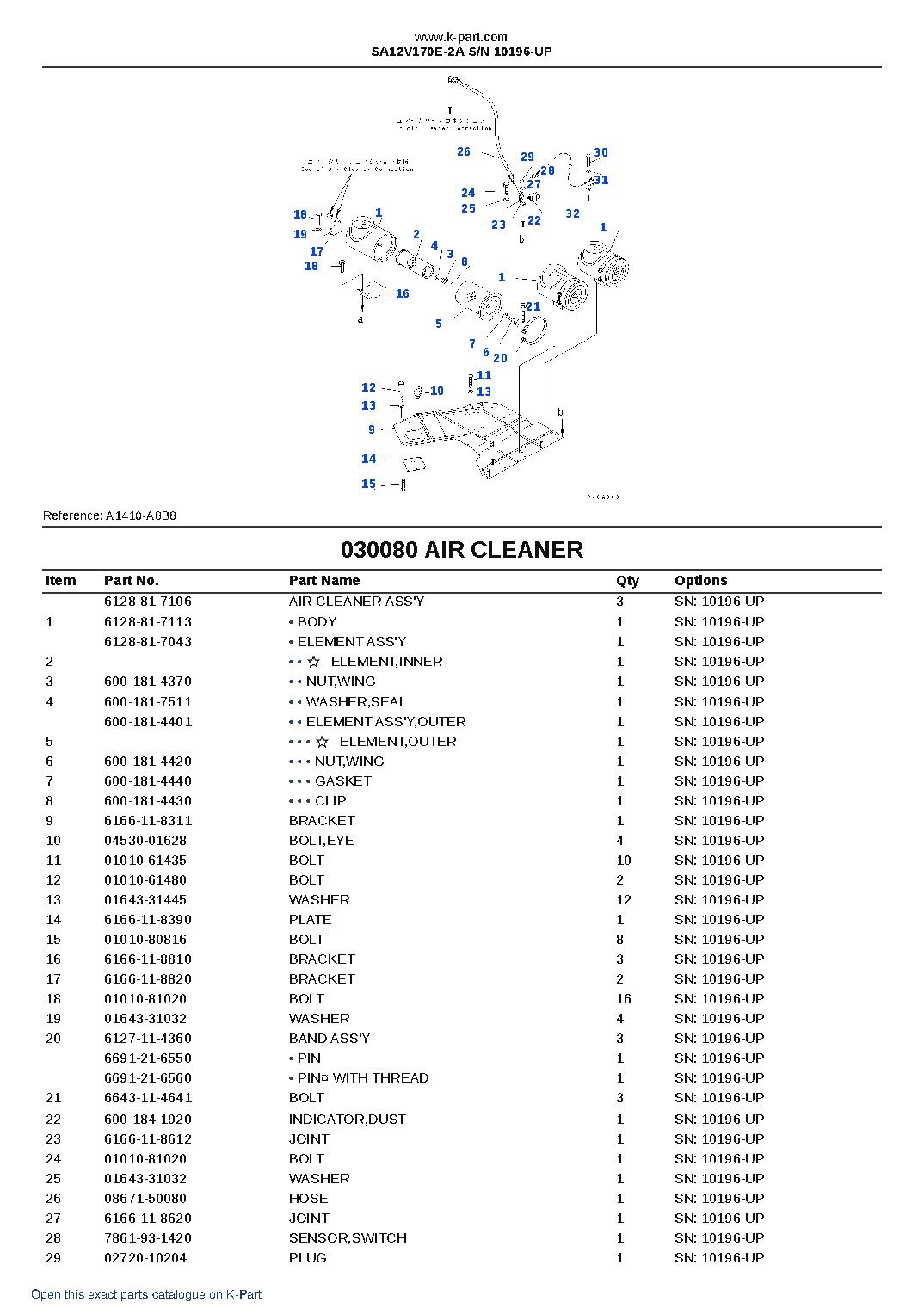 SA12V170E-2A S/N 10196-UP – sample page 9