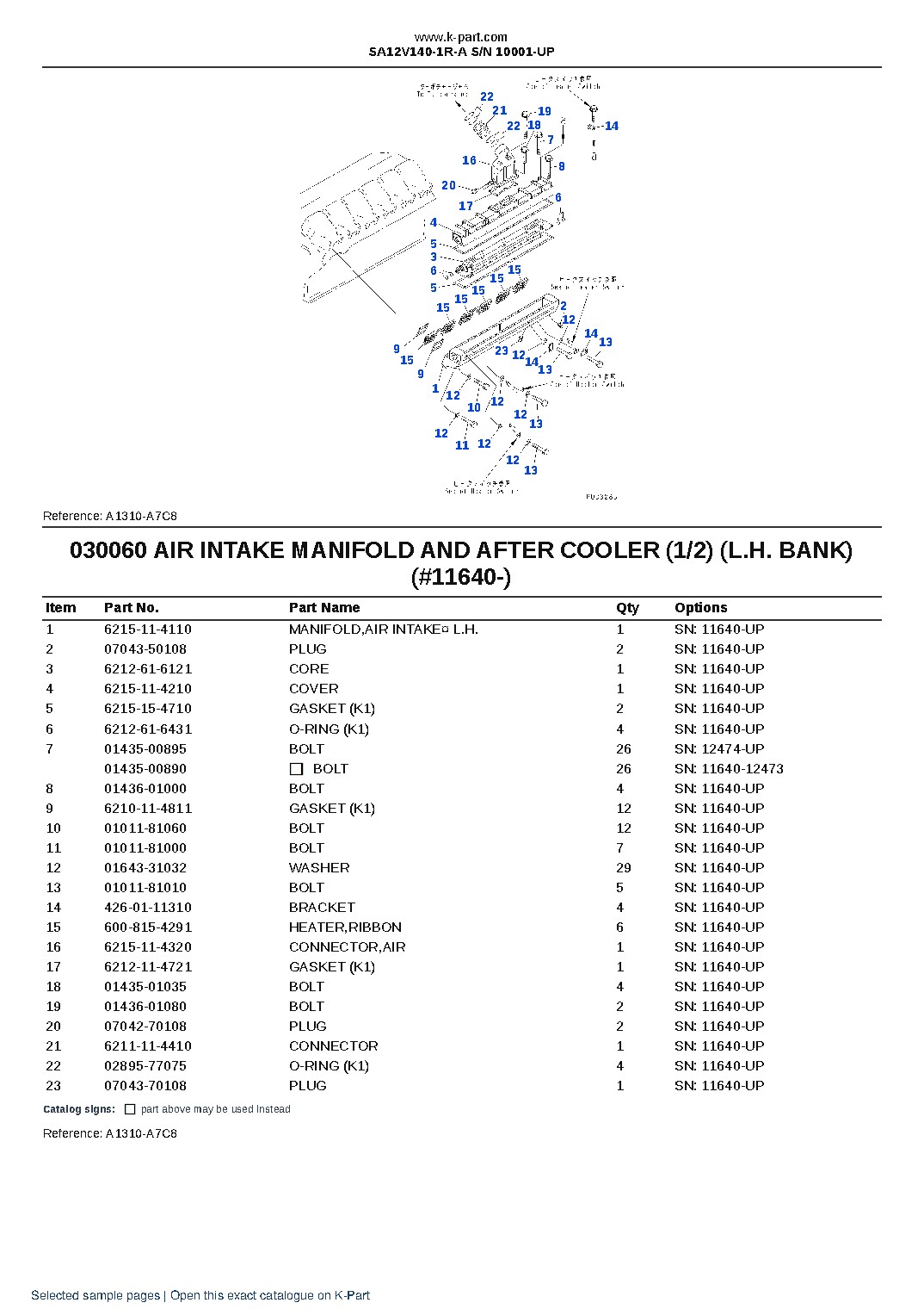 SA12V140-1R-A S/N 10001-UP – sample page 8