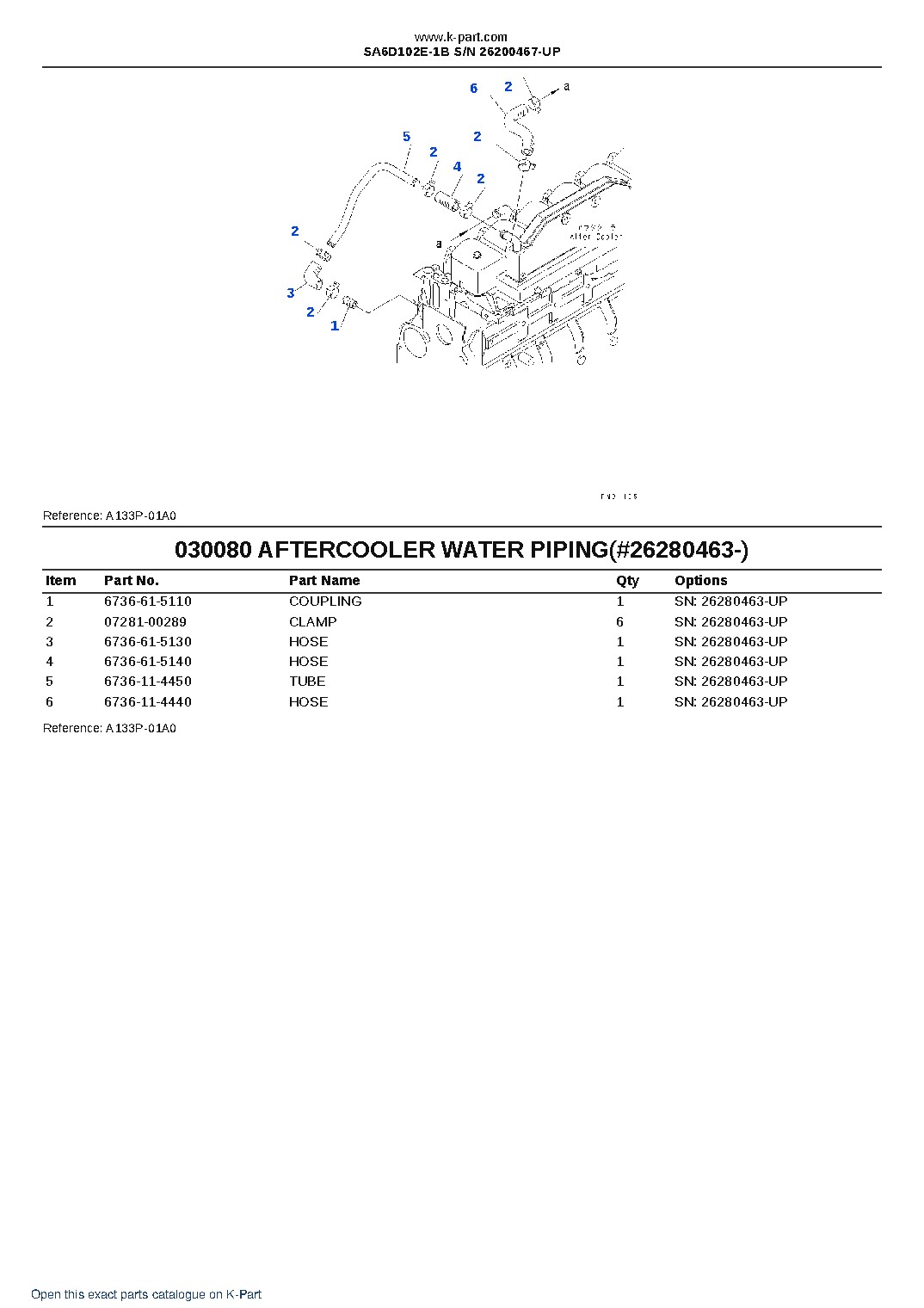 SA6D102E-1B S/N 26200467-UP – sample page 8 SA6D102E-1B S/N 26200467-UP – sample page 8