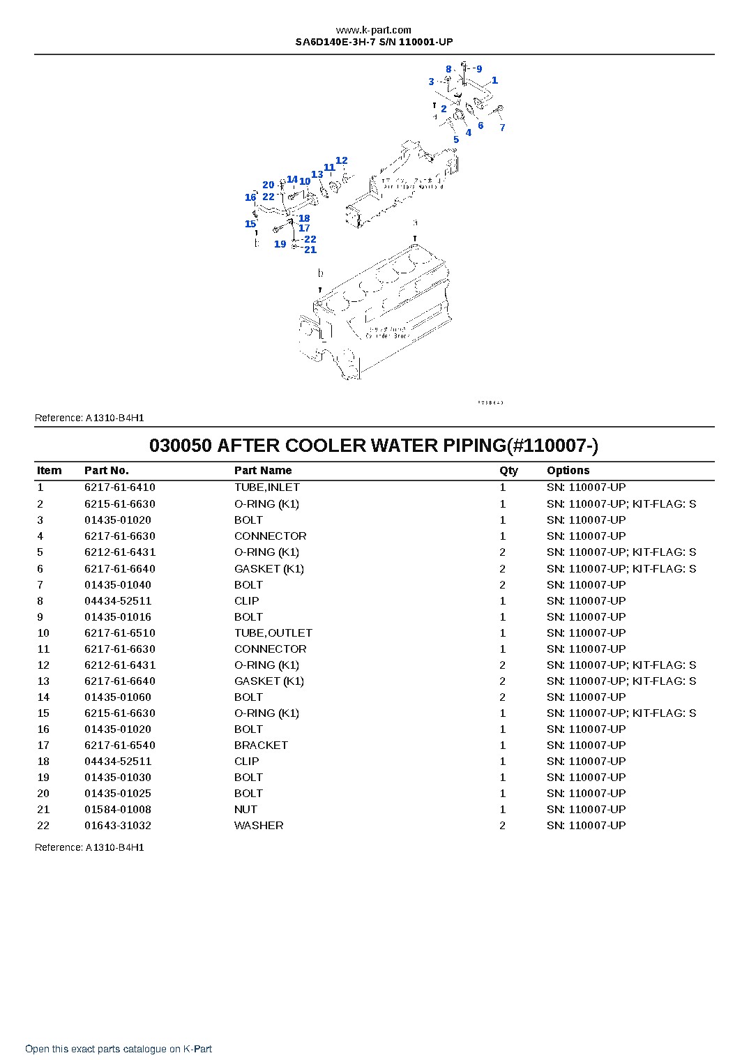 SA6D140E-3H-7 S/N 110001-UP – sample page 7 SA6D140E-3H-7 S/N 110001-UP – sample page 7