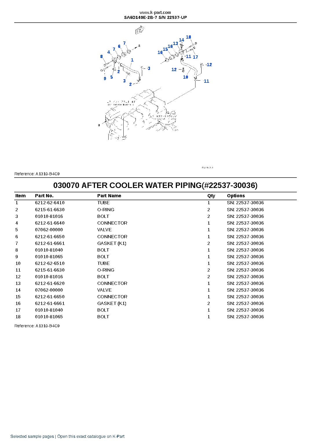 SA6D140E-2B-7 S/N 22537-UP – sample page 10 SA6D140E-2B-7 S/N 22537-UP – sample page 10
