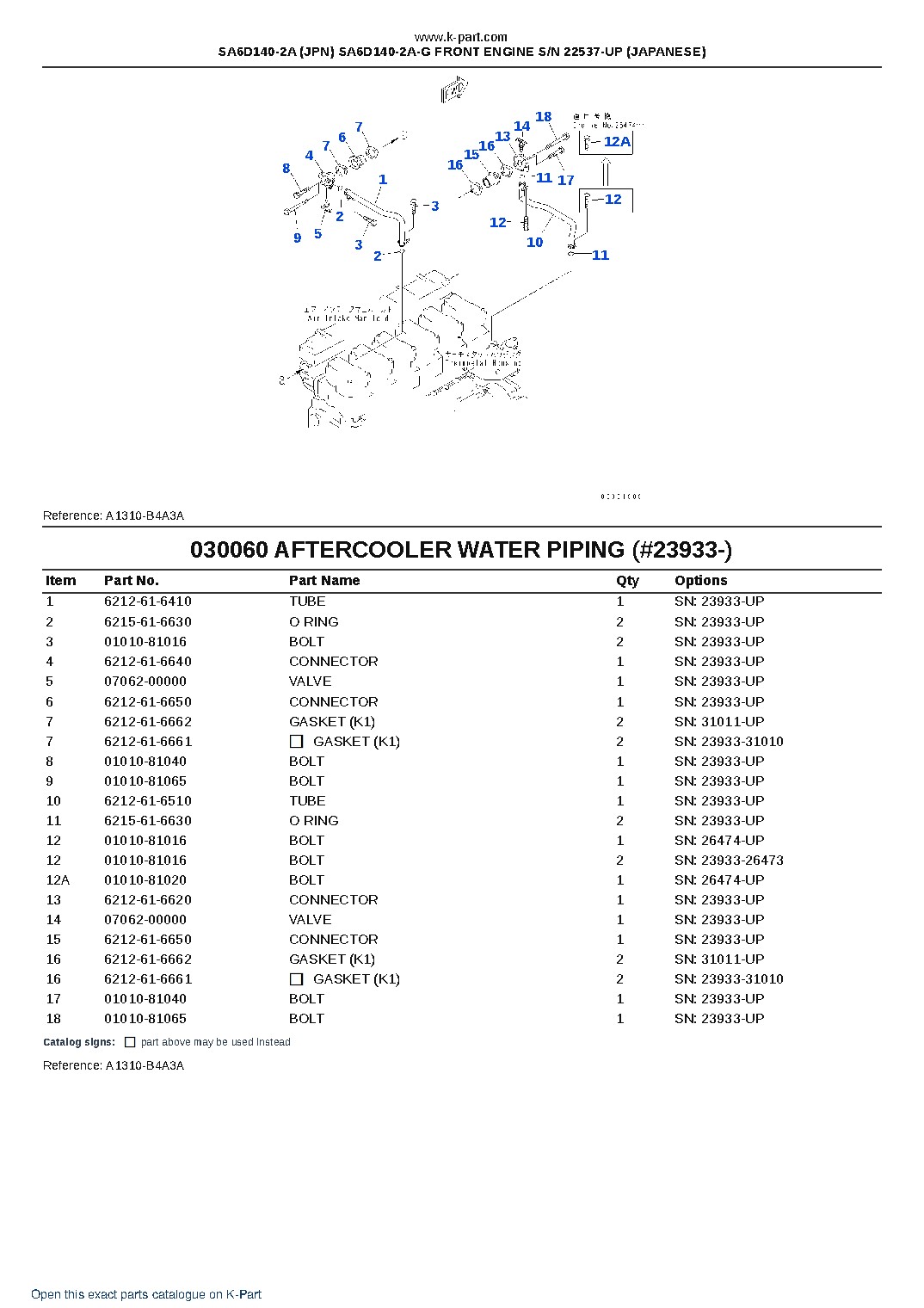 SA6D140-2A (JPN) SA6D140-2A-G FRONT ENGINE S/N 22537-UP (JAPANESE) – sample page 7 SA6D140-2A (JPN) SA6D140-2A-G FRONT ENGINE S/N 22537-UP (JAPANESE) – sample page 7