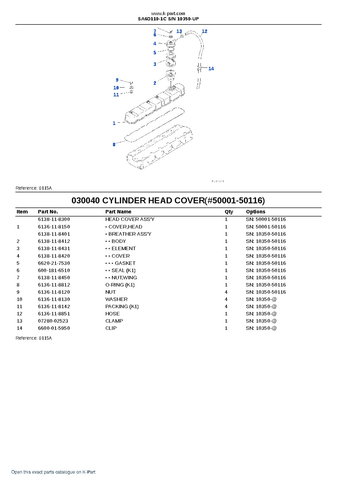 SA6D110-1C S/N 10350-UP – sample page 5