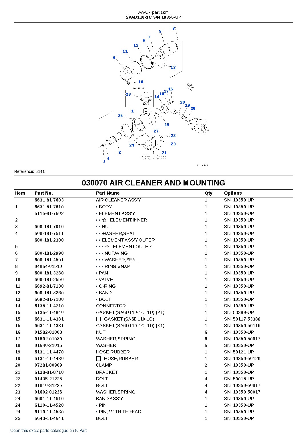 SA6D110-1C S/N 10350-UP – sample page 9
