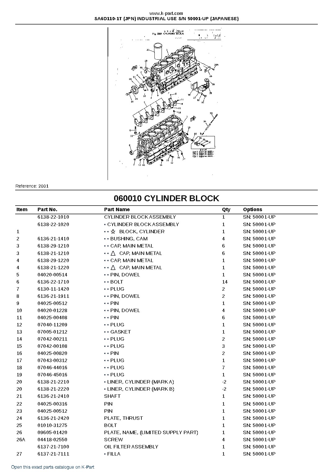 SA6D110-1T (JPN) INDUSTRIAL USE S/N 50001-UP (JAPANESE) – sample page 10