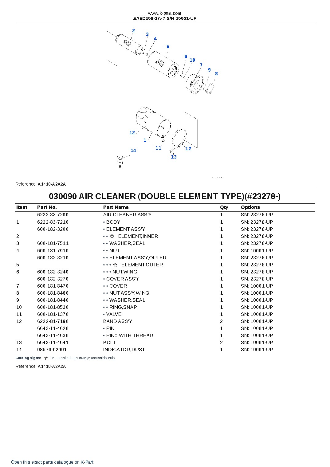 SA6D108-1A-7 S/N 10001-UP – sample page 10