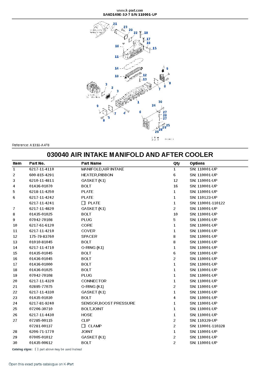SA6D140E-3J-7 S/N 110001-UP – sample page 5 SA6D140E-3J-7 S/N 110001-UP – sample page 5