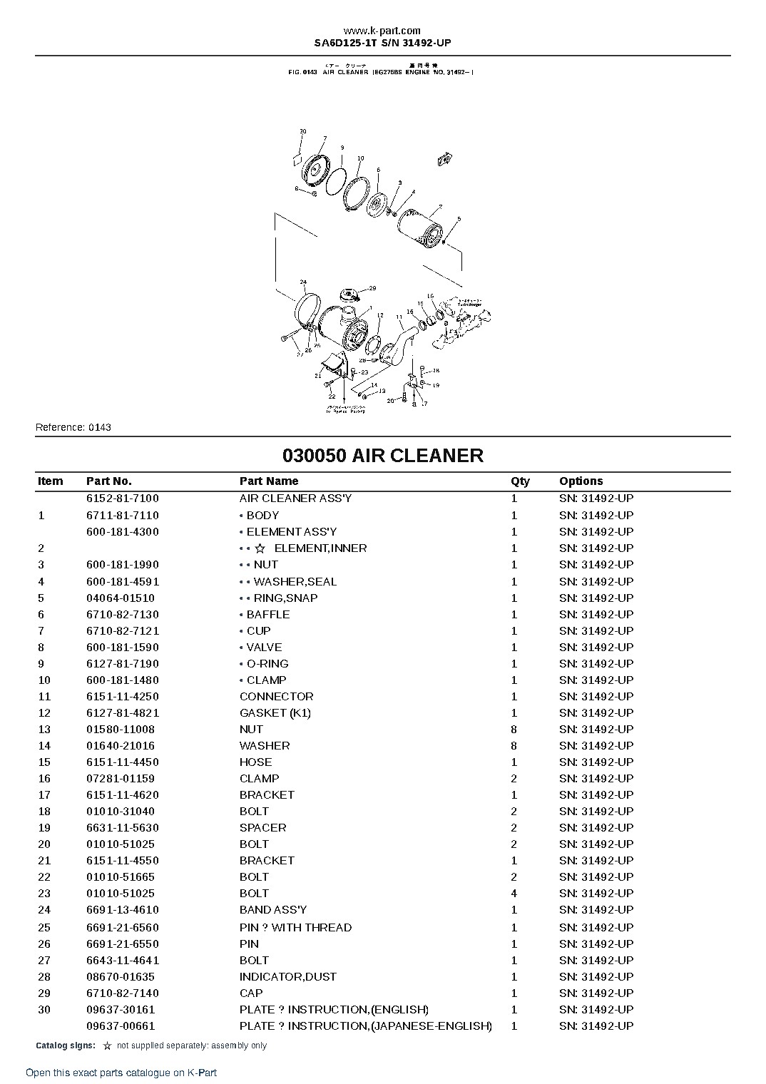 SA6D125-1T S/N 31492-UP – sample page 7 SA6D125-1T S/N 31492-UP – sample page 7