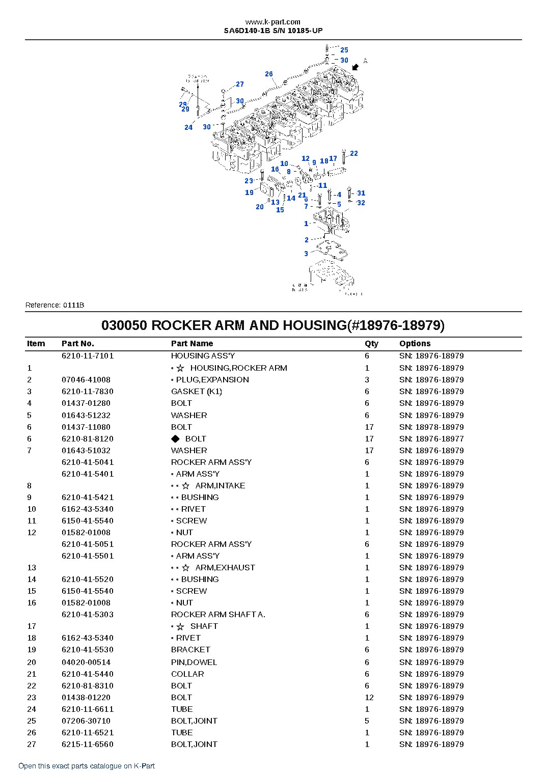 SA6D140-1B S/N 10185-UP – sample page 9 SA6D140-1B S/N 10185-UP – sample page 9