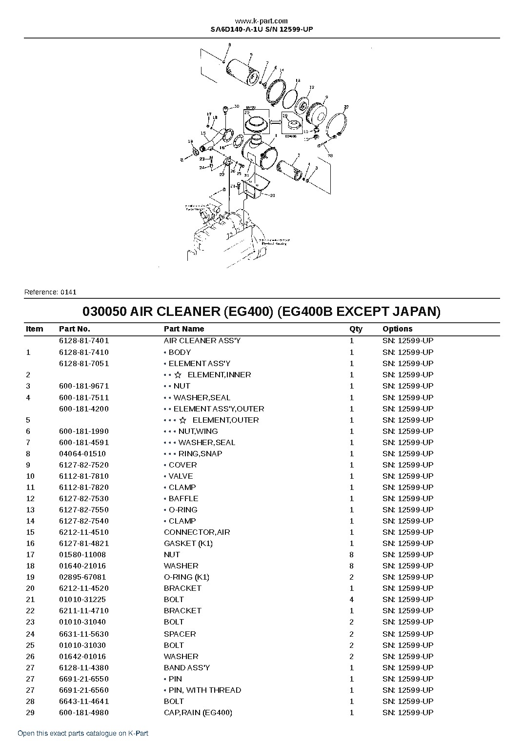 SA6D140-A-1U S/N 12599-UP – sample page 7 SA6D140-A-1U S/N 12599-UP – sample page 7