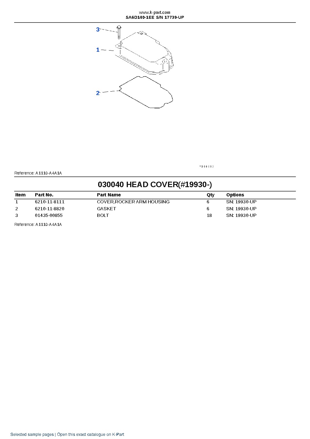 SA6D140-1EE S/N 17739-UP – sample page 6