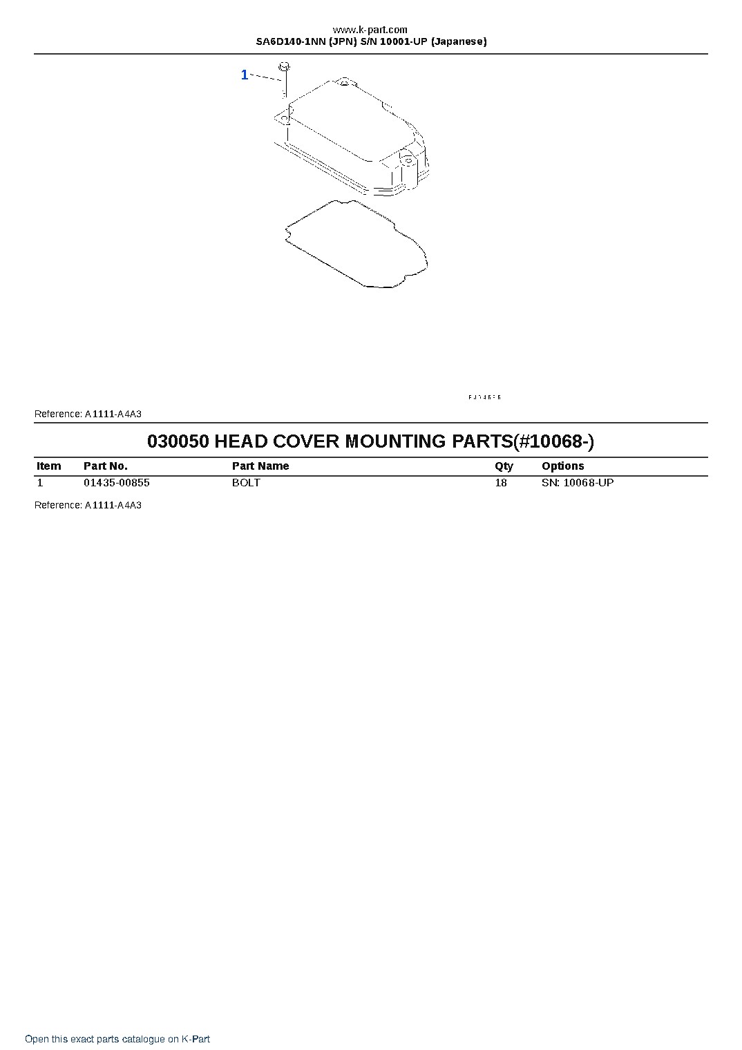 SA6D140-1NN (JPN) S/N 10001-UP (Japanese) – sample page 6 SA6D140-1NN (JPN) S/N 10001-UP (Japanese) – sample page 6