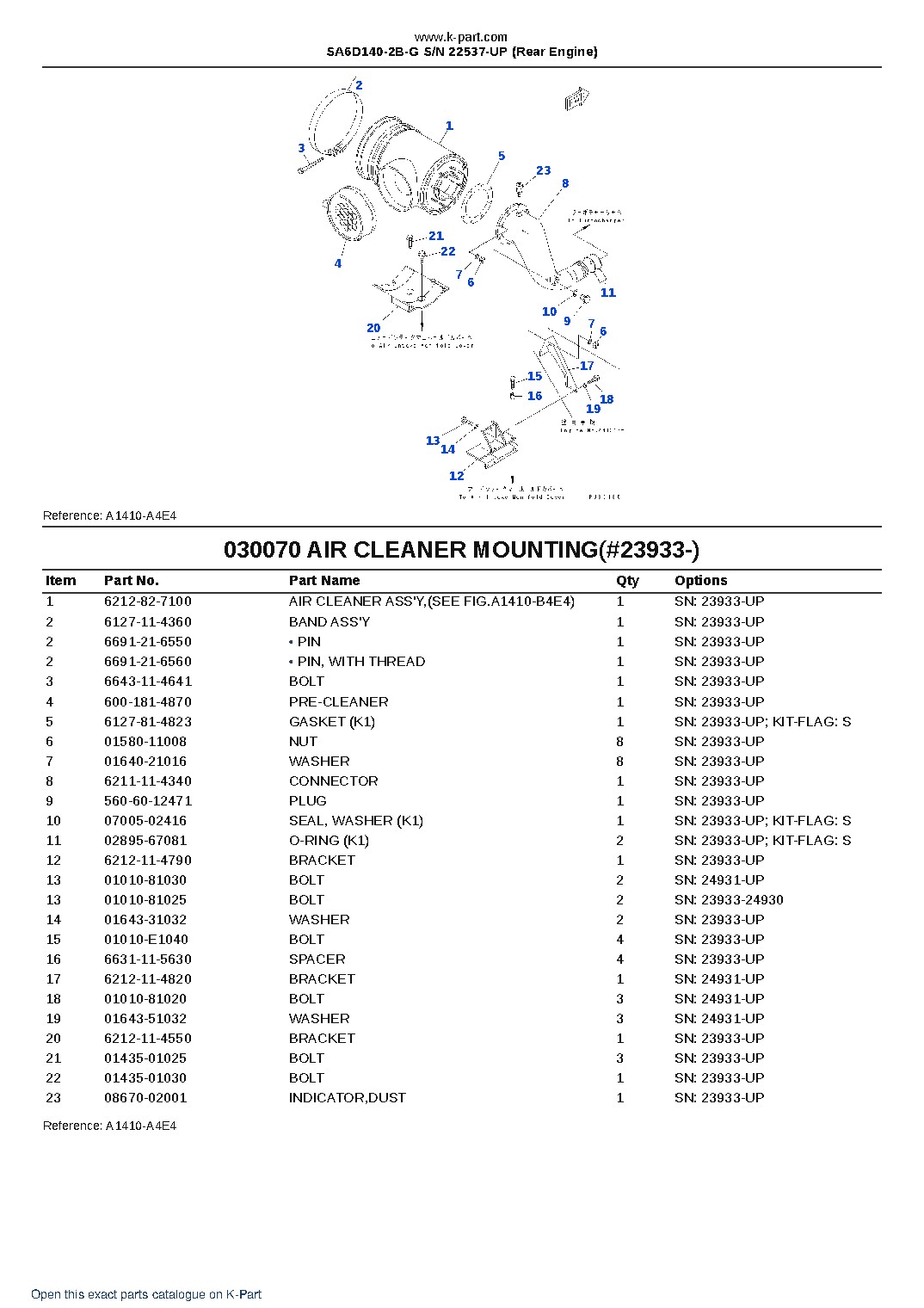 SA6D140-2B-G S/N 22537-UP (Rear Engine) – sample page 8 SA6D140-2B-G S/N 22537-UP (Rear Engine) – sample page 8