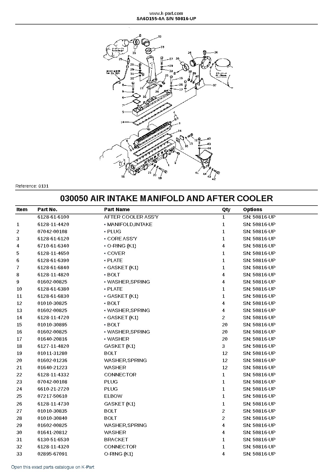 SA6D155-4A S/N 50816-UP – sample page 7 SA6D155-4A S/N 50816-UP – sample page 7