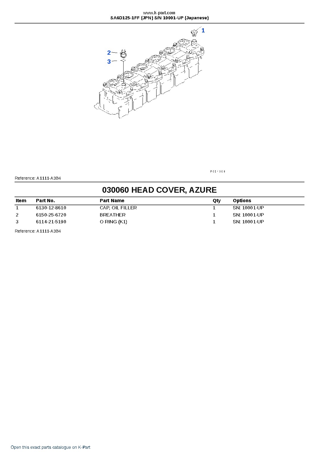 SA6D125-1FF (JPN) S/N 10001-UP (Japanese) – sample page 9 SA6D125-1FF (JPN) S/N 10001-UP (Japanese) – sample page 9