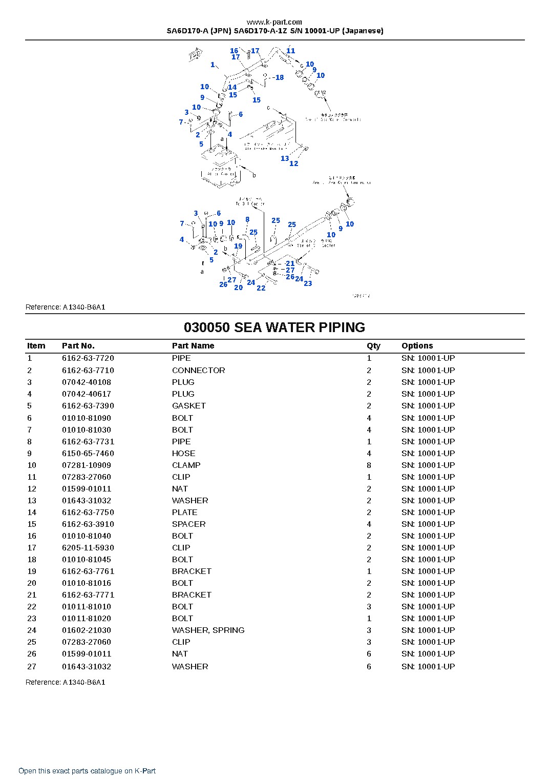 SA6D170-A (JPN) SA6D170-A-1Z S/N 10001-UP (Japanese) – sample page 8