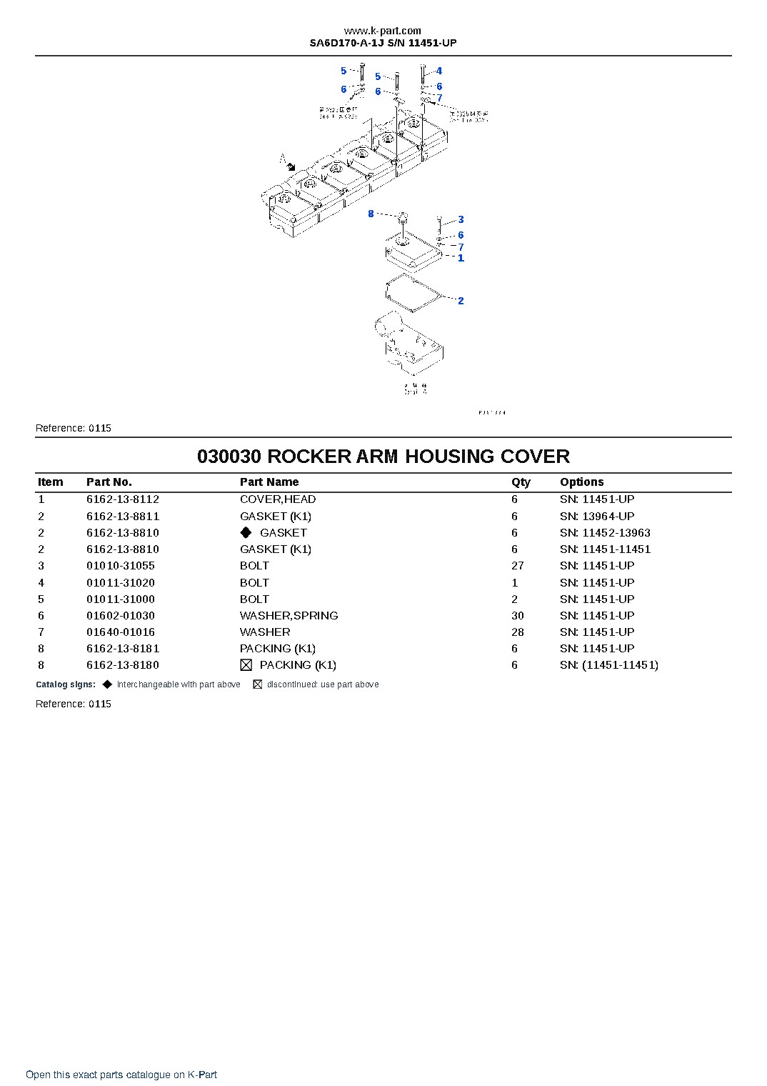 SA6D170-A-1J S/N 11451-UP – sample page 5 SA6D170-A-1J S/N 11451-UP – sample page 5