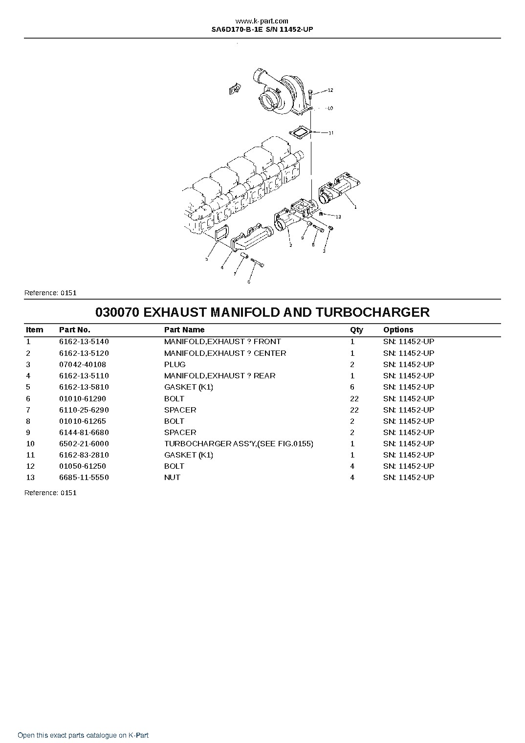 SA6D170-B-1E S/N 11452-UP – sample page 10 SA6D170-B-1E S/N 11452-UP – sample page 10