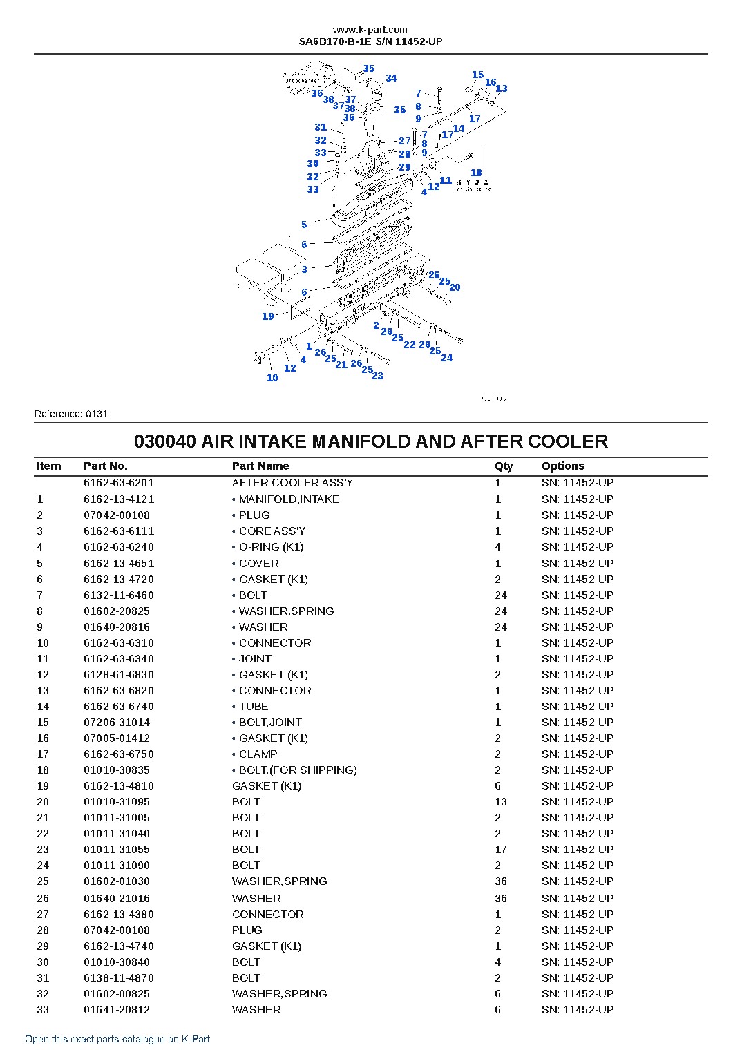 SA6D170-B-1E S/N 11452-UP – sample page 4 SA6D170-B-1E S/N 11452-UP – sample page 4