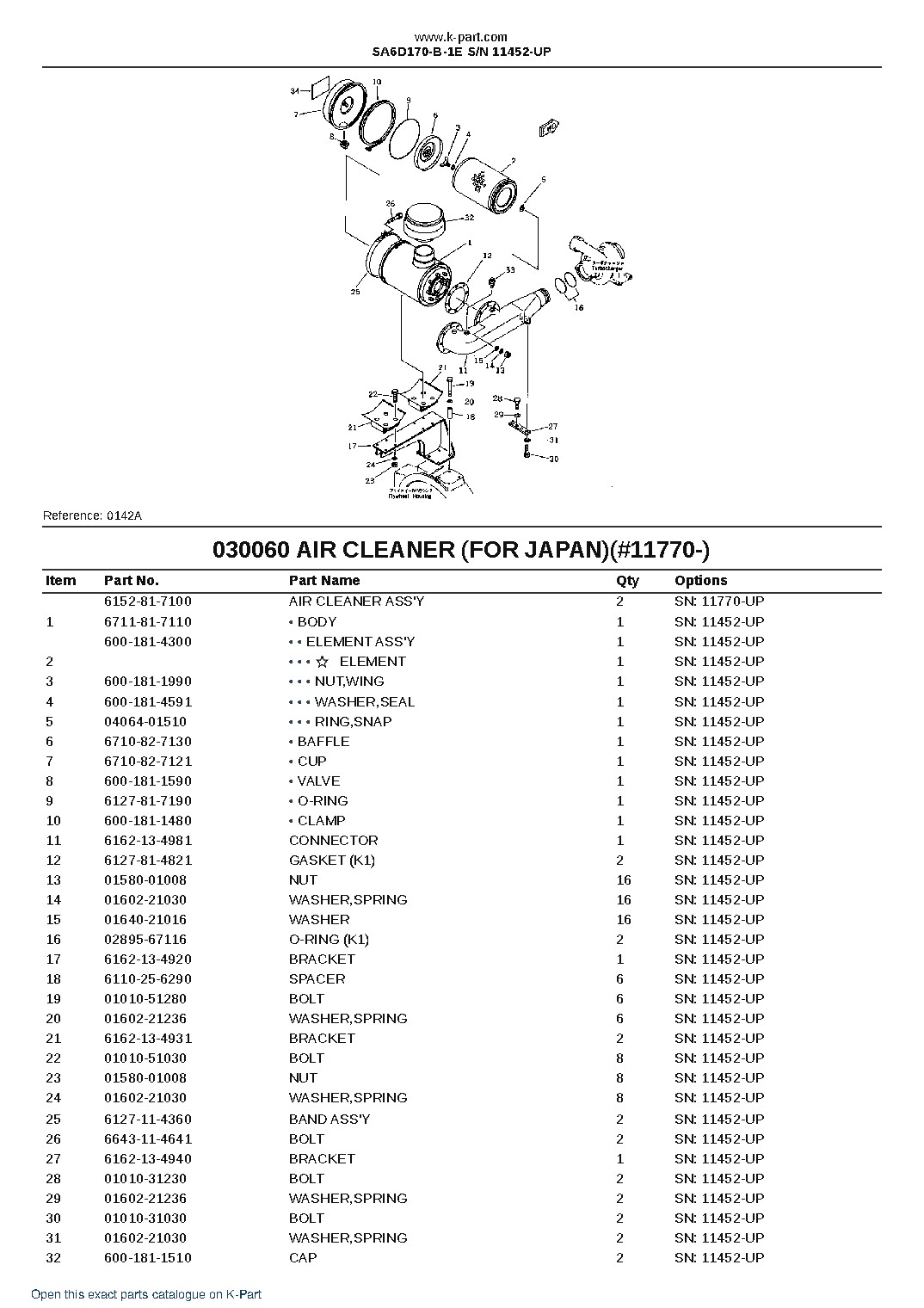 SA6D170-B-1E S/N 11452-UP – sample page 8 SA6D170-B-1E S/N 11452-UP – sample page 8