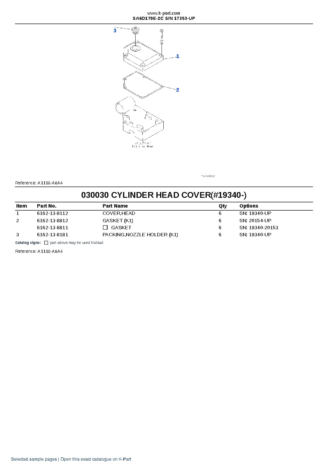 SA6D170E-2C S/N 17353-UP – sample page 4 SA6D170E-2C S/N 17353-UP – sample page 4