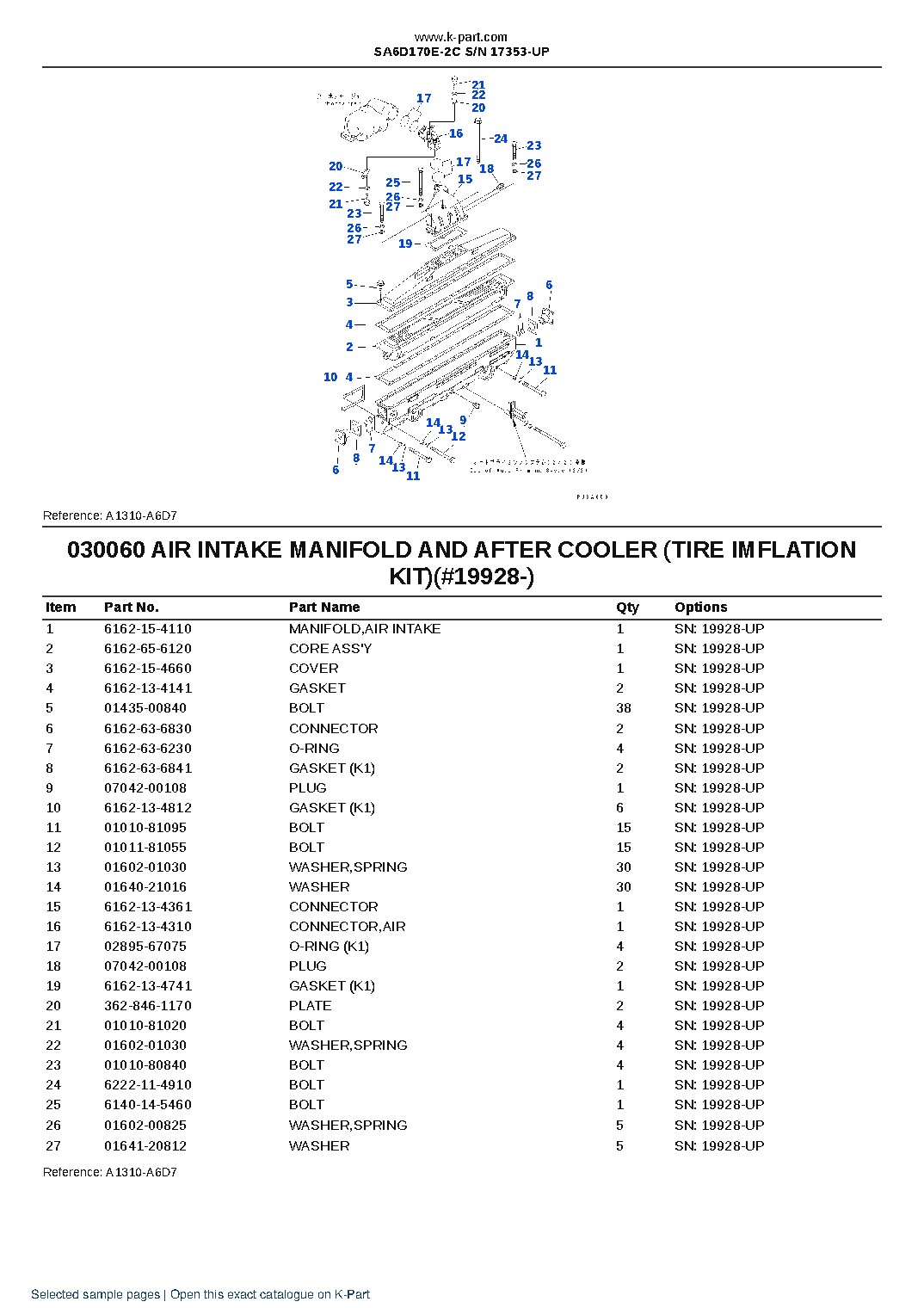 SA6D170E-2C S/N 17353-UP – sample page 7 SA6D170E-2C S/N 17353-UP – sample page 7