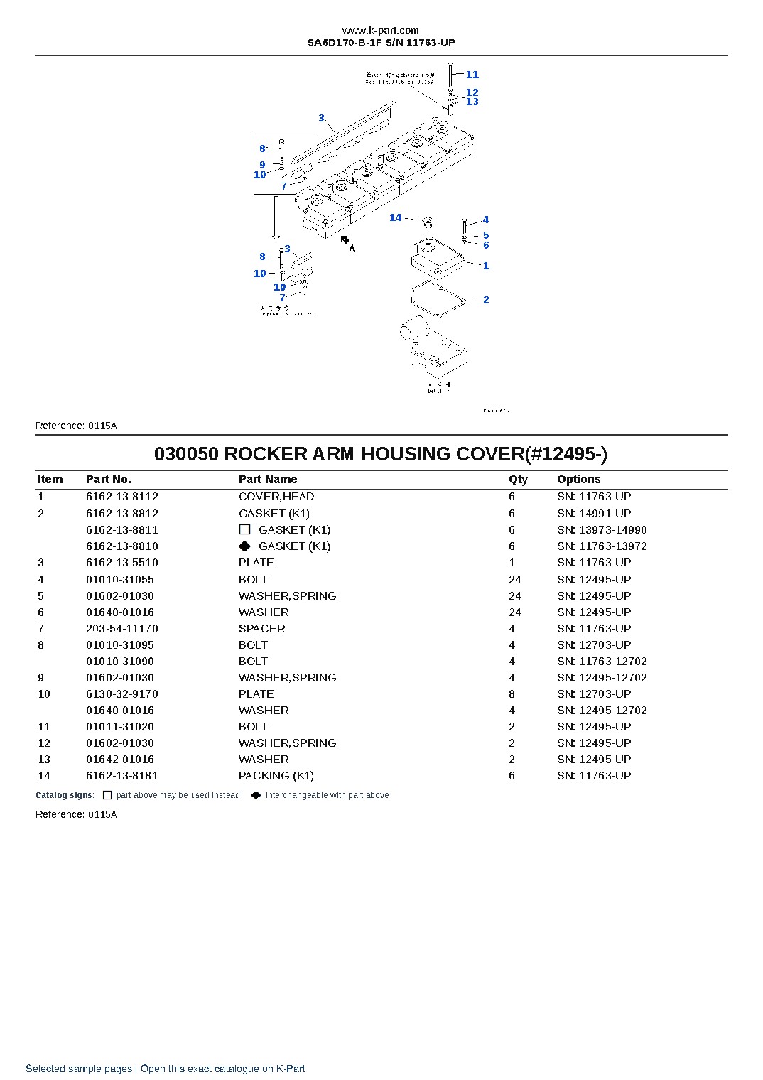 SA6D170-B-1F S/N 11763-UP – sample page 6