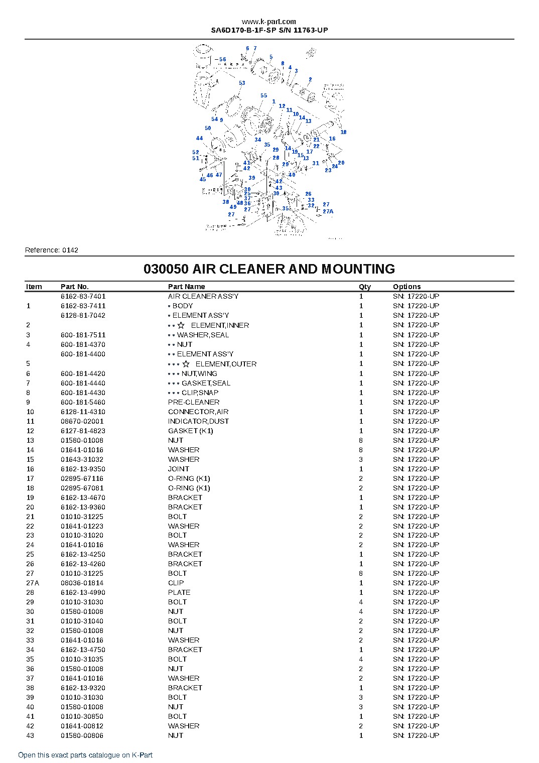 SA6D170-B-1F-SP S/N 11763-UP – sample page 7