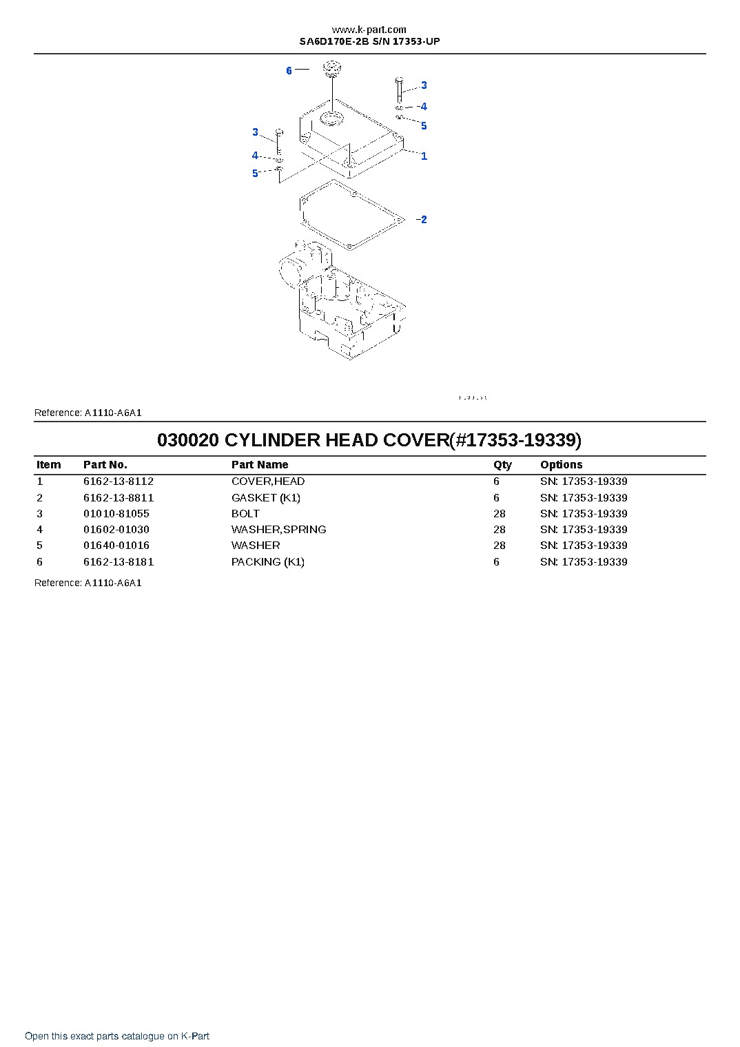 SA6D170E-2B S/N 17353-UP – sample page 3 SA6D170E-2B S/N 17353-UP – sample page 3