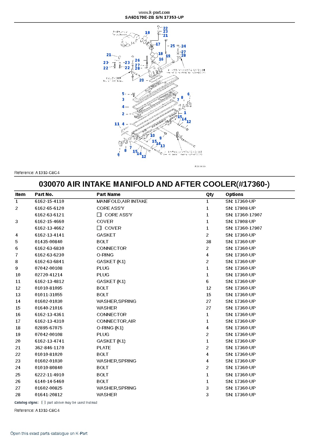 SA6D170E-2B S/N 17353-UP – sample page 8 SA6D170E-2B S/N 17353-UP – sample page 8