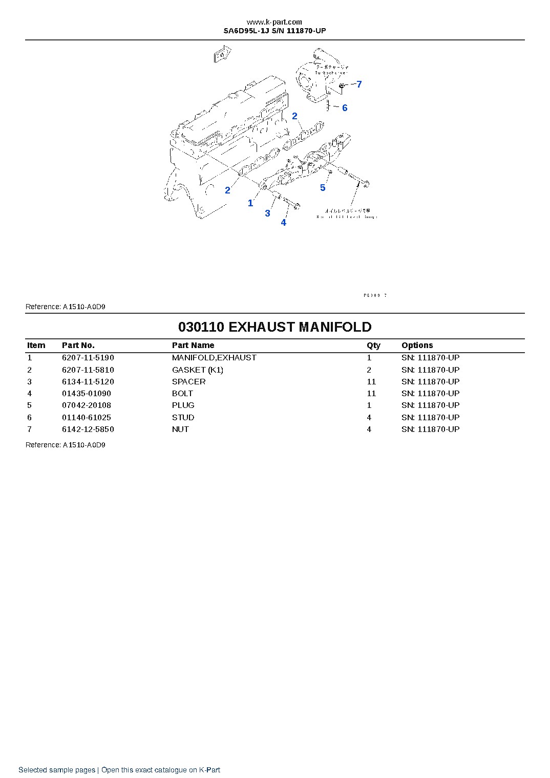 SA6D95L-1J S/N 111870-UP – sample page 10