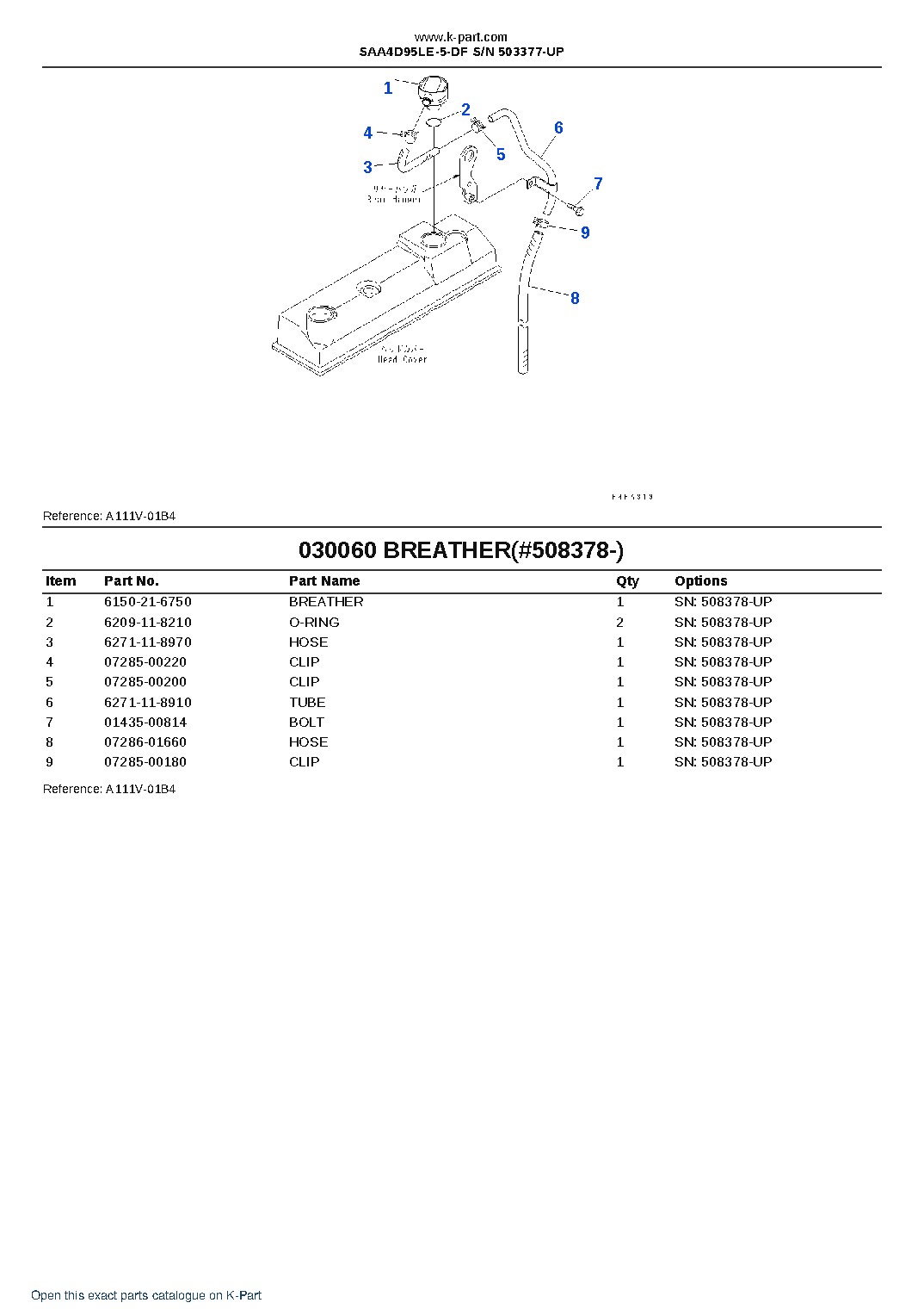 SAA4D95LE-5-DF S/N 503377-UP – sample page 6 SAA4D95LE-5-DF S/N 503377-UP – sample page 6