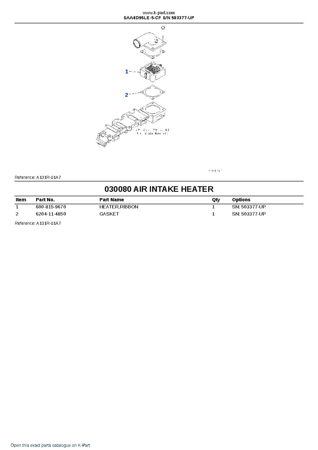 SAA4D95LE-5-CF S/N 503377-UP – sample page 8 SAA4D95LE-5-CF S/N 503377-UP – sample page 8