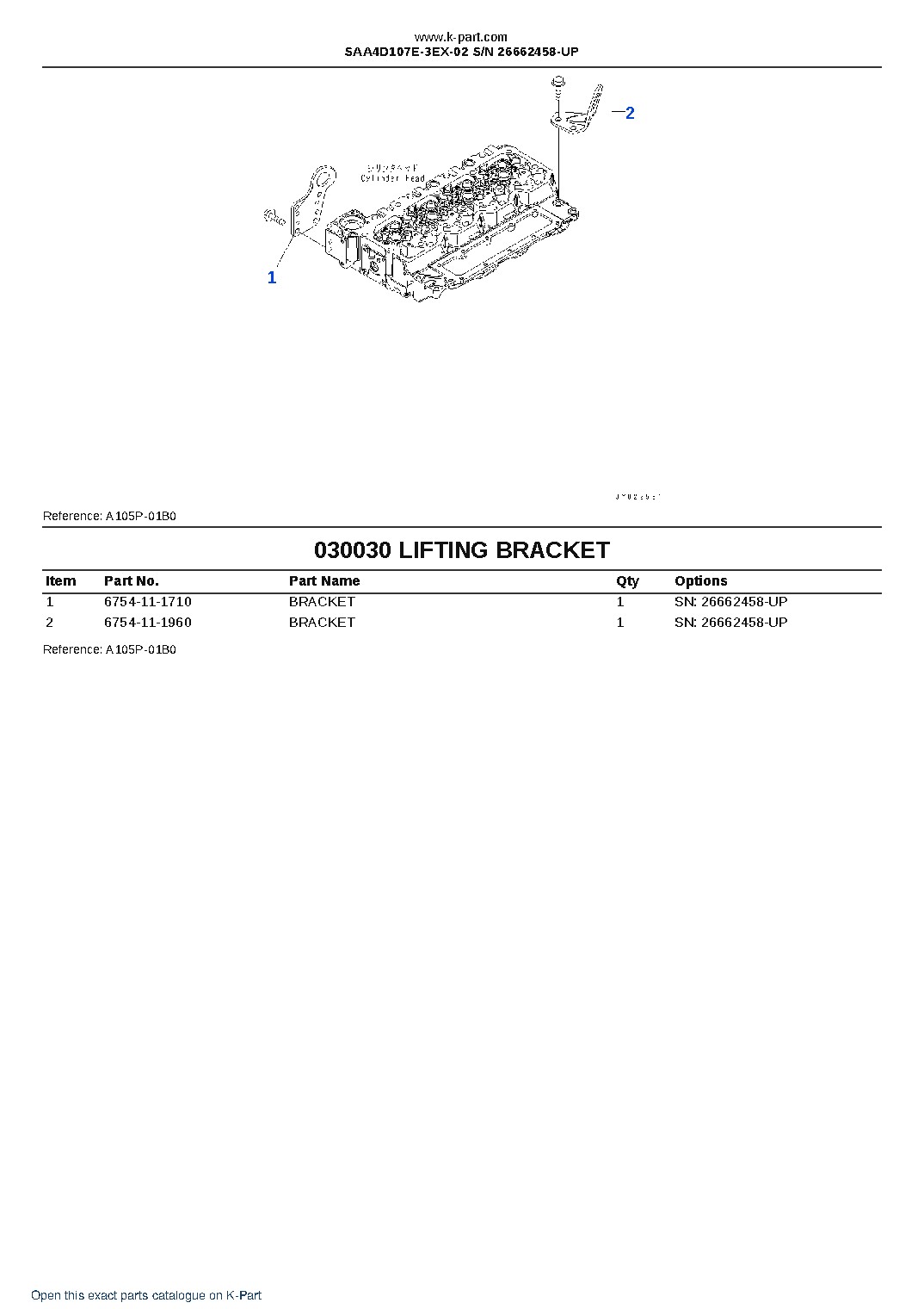 SAA4D107E-3EX-02 S/N 26662458-UP – sample page 3 SAA4D107E-3EX-02 S/N 26662458-UP – sample page 3