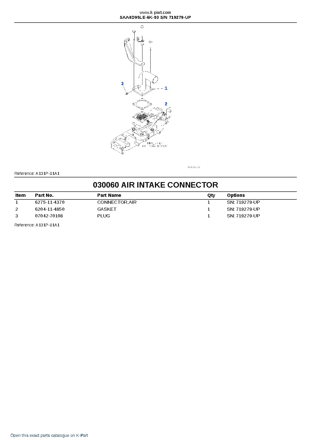 SAA4D95LE-6K-03 S/N 719279-UP – sample page 6 SAA4D95LE-6K-03 S/N 719279-UP – sample page 6