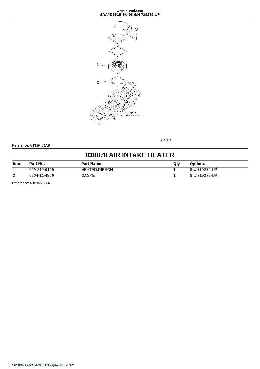 SAA4D95LE-6K-03 S/N 719279-UP – sample page 7 SAA4D95LE-6K-03 S/N 719279-UP – sample page 7