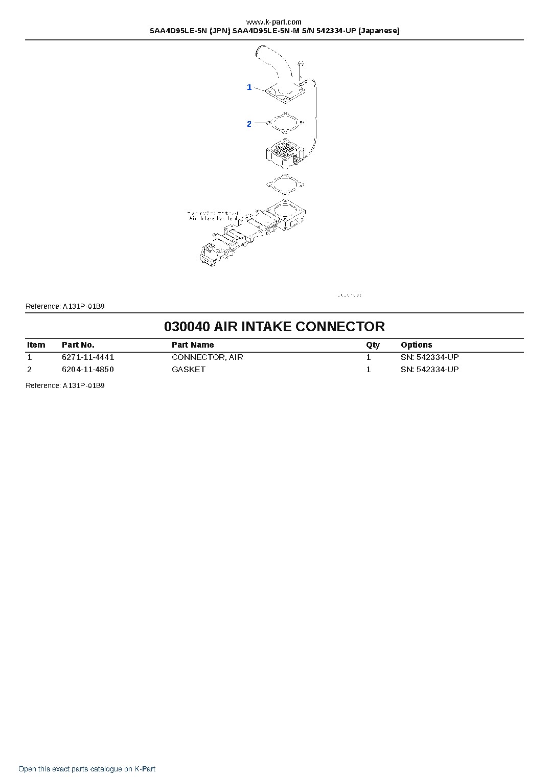 SAA4D95LE-5N (JPN) SAA4D95LE-5N-M S/N 542334-UP (Japanese) – sample page 4 SAA4D95LE-5N (JPN) SAA4D95LE-5N-M S/N 542334-UP (Japanese) – sample page 4