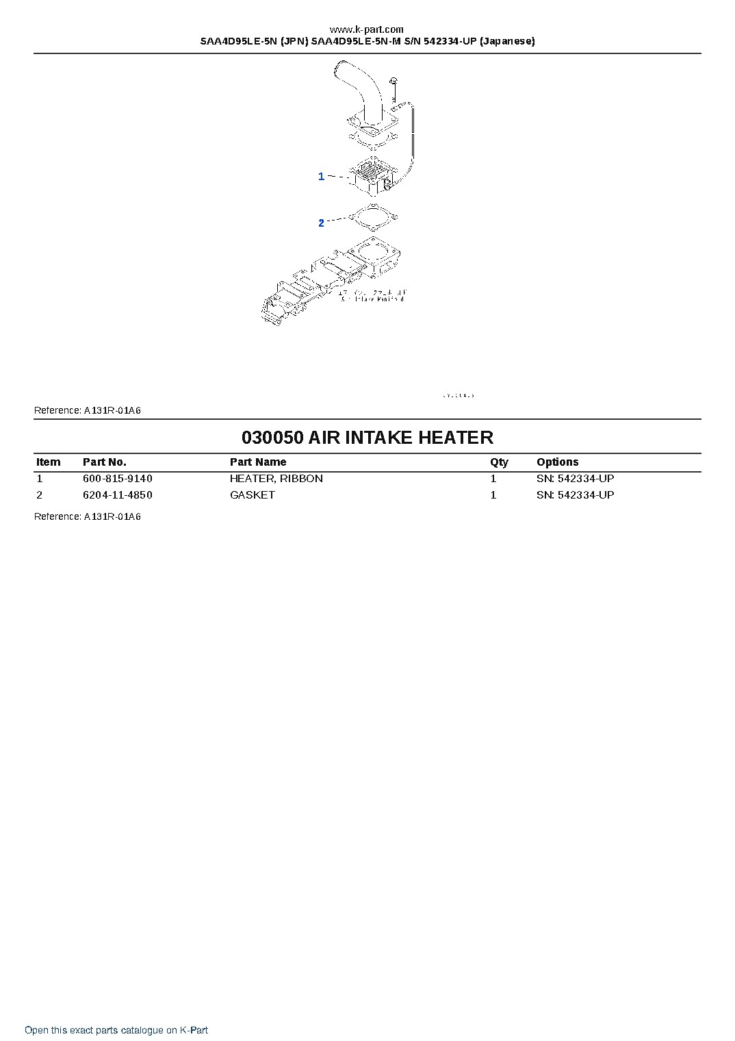 SAA4D95LE-5N (JPN) SAA4D95LE-5N-M S/N 542334-UP (Japanese) – sample page 5 SAA4D95LE-5N (JPN) SAA4D95LE-5N-M S/N 542334-UP (Japanese) – sample page 5
