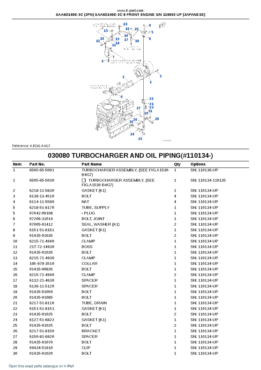 SAA6D140E-3C (JPN) SAA6D140E-3C-8 FRONT ENGINE S/N 110003-UP (JAPANESE) – sample page 10 SAA6D140E-3C (JPN) SAA6D140E-3C-8 FRONT ENGINE S/N 110003-UP (JAPANESE) – sample page 10