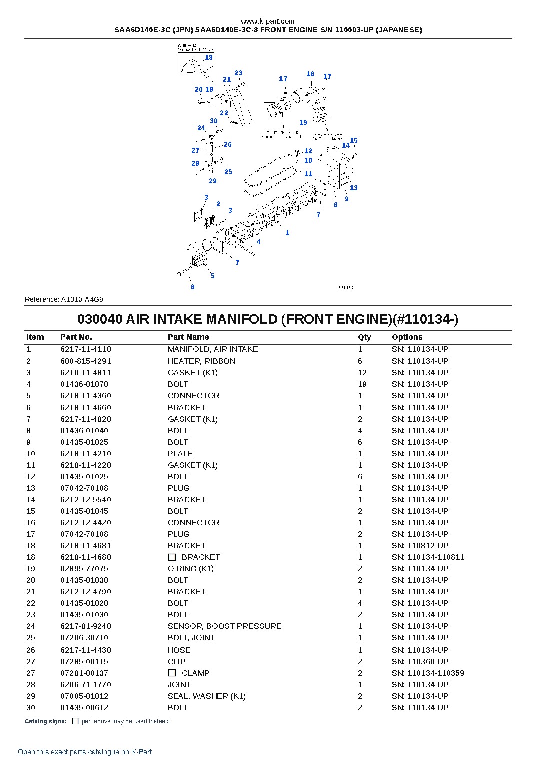 SAA6D140E-3C (JPN) SAA6D140E-3C-8 FRONT ENGINE S/N 110003-UP (JAPANESE) – sample page 5 SAA6D140E-3C (JPN) SAA6D140E-3C-8 FRONT ENGINE S/N 110003-UP (JAPANESE) – sample page 5