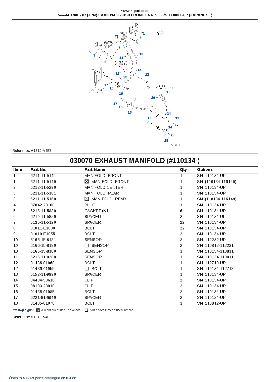 SAA6D140E-3C (JPN) SAA6D140E-3C-8 FRONT ENGINE S/N 110003-UP (JAPANESE) – sample page 9 SAA6D140E-3C (JPN) SAA6D140E-3C-8 FRONT ENGINE S/N 110003-UP (JAPANESE) – sample page 9