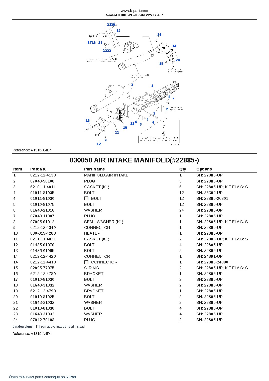 SAA6D140E-2B-8 S/N 22537-UP – sample page 6 SAA6D140E-2B-8 S/N 22537-UP – sample page 6