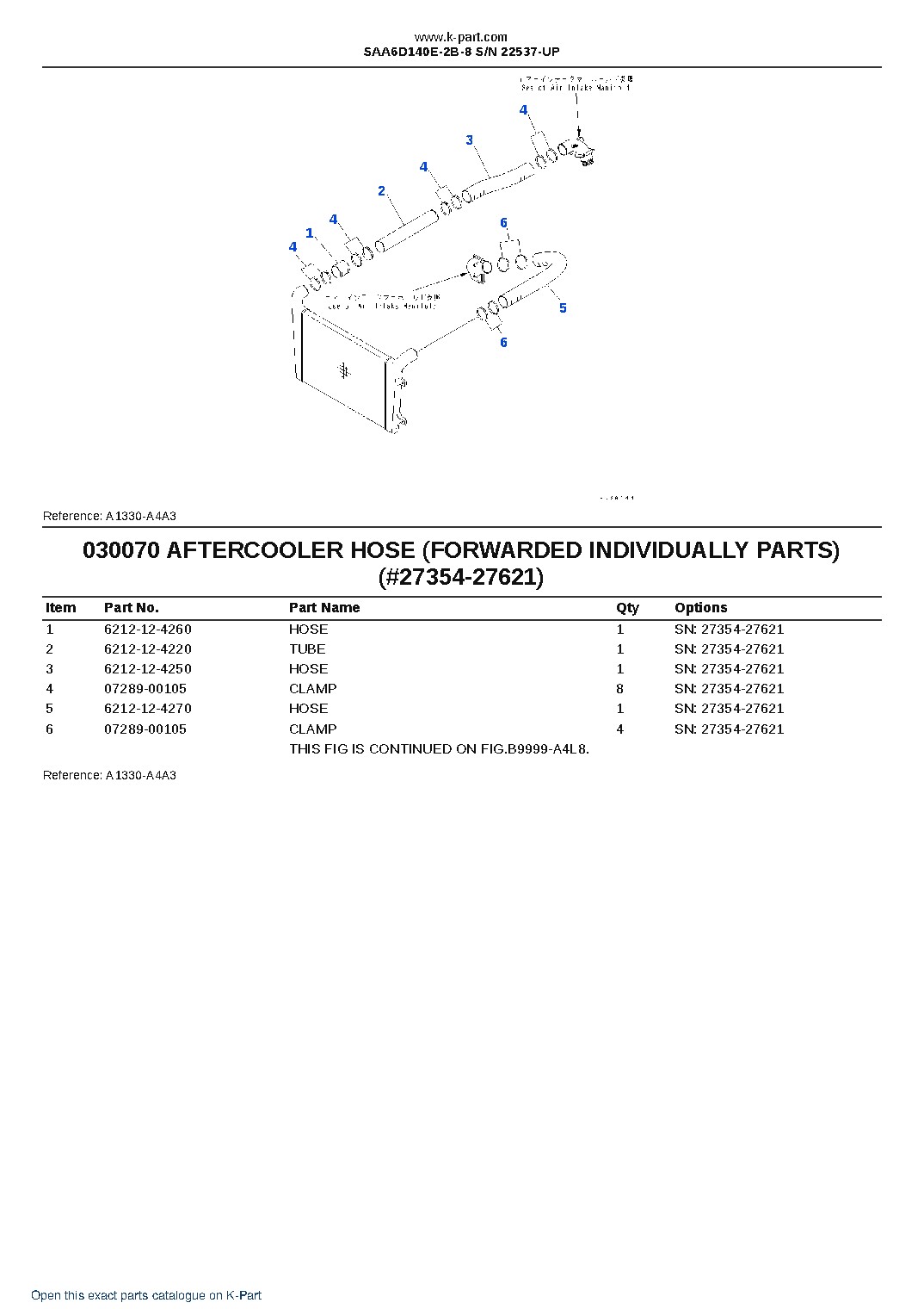 SAA6D140E-2B-8 S/N 22537-UP – sample page 8 SAA6D140E-2B-8 S/N 22537-UP – sample page 8