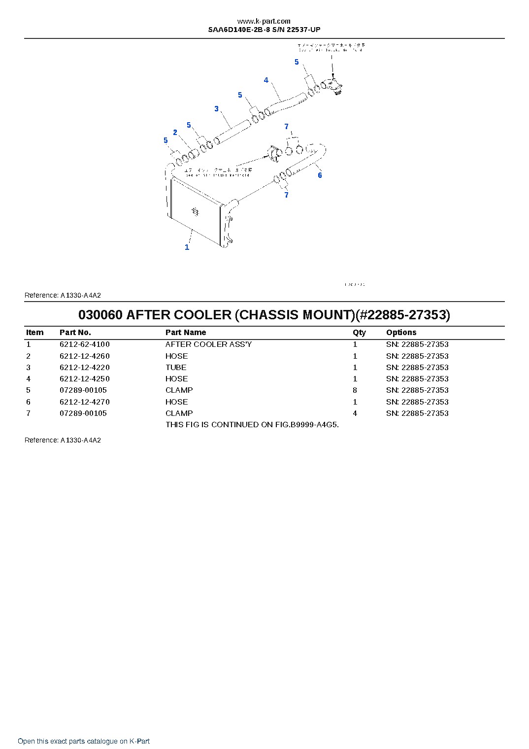 SAA6D140E-2B-8 S/N 22537-UP – sample page 7 SAA6D140E-2B-8 S/N 22537-UP – sample page 7