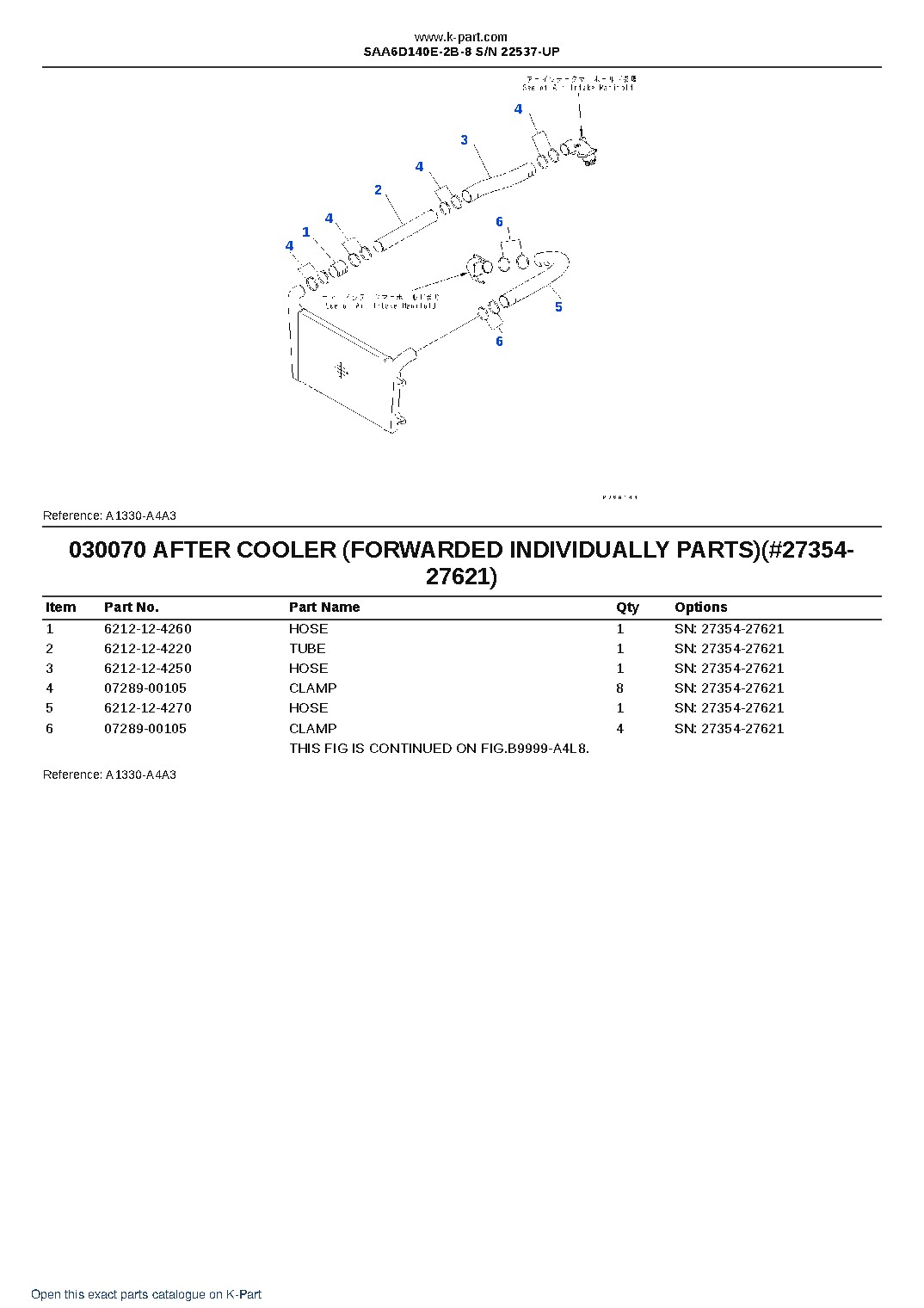 SAA6D140E-2B-8 S/N 22537-UP – sample page 8 SAA6D140E-2B-8 S/N 22537-UP – sample page 8