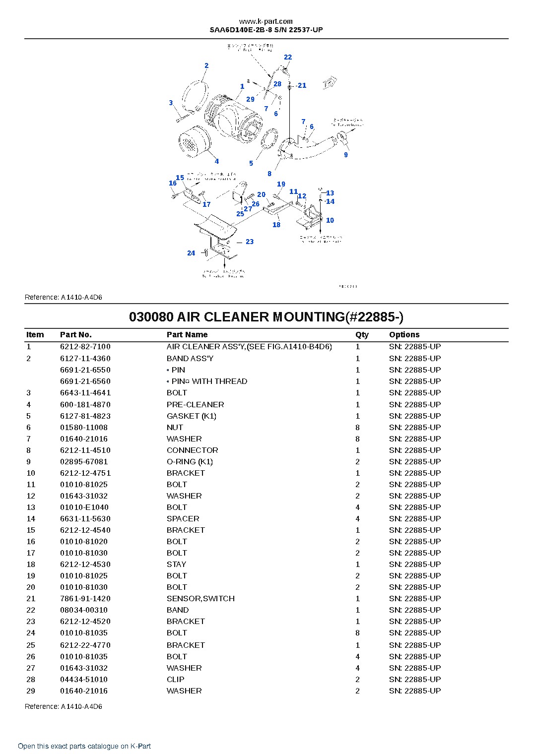 SAA6D140E-2B-8 S/N 22537-UP – sample page 9 SAA6D140E-2B-8 S/N 22537-UP – sample page 9